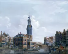 View of the Mint Tower at Amsterdam 1777. Artist: Isaak Ouwater