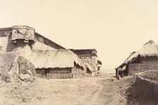 View of the N. E. Angle of the Tirambur Pagoda., January-February 1858. Creator: Captain Linnaeus Tripe