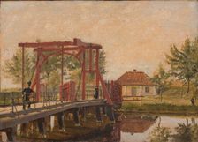 View of the North Bridge of the Citadel. Study, 1835-1839. Creator: Christen Købke