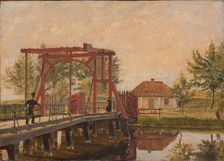 View of the North Bridge of the Citadel. Study, 1835-1839. Creator: Christen Købke