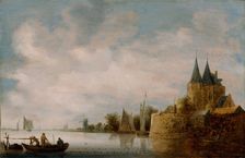 View of the North Port at Hoorn, 1648. Creator: Wouter Knijff