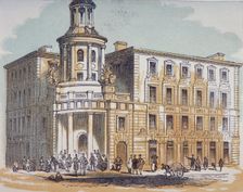 View of the New Coal Exchange in Lower Thames Street, City of London, 1849. Artist: Anon