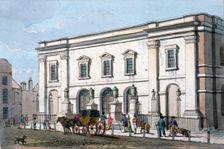 View of the new theatre, Drury Lane, Westminster, London, c1813. Artist: Anon