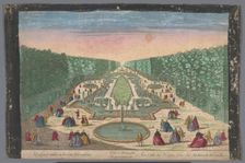 View of the Salle des Festins in the garden of Versailles, 1700-1799. Creator: Anon
