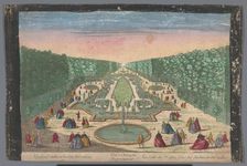 View of the Salle des Festins in the garden of Versailles, 1700-1799. Creator: Anon