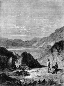 View of the Salt Mountains of Rawal Findi, Himalayas c1891. Creator: James Grant