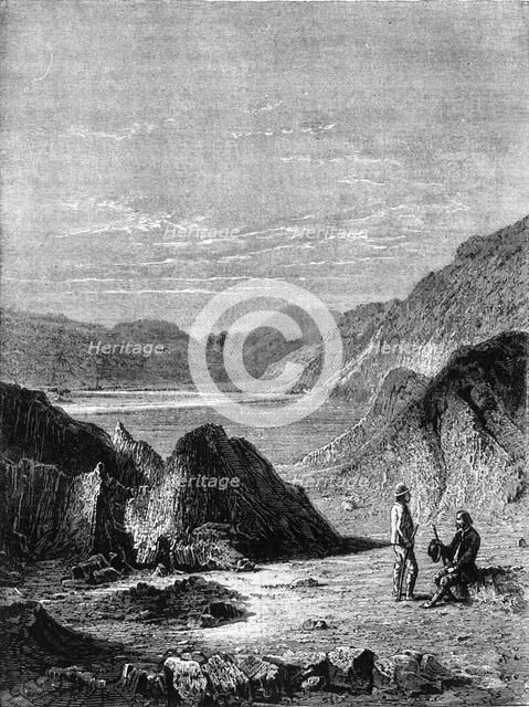 'View of the Salt Mountains of Rawal Findi, Himalayas', c1891. Creator: James Grant.