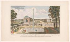 View of the Schloss Moritzburg, 1752. Creator: Unknown