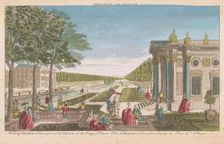 View of the Schloss Pillnitz, 1752-1799. Creator: Anon