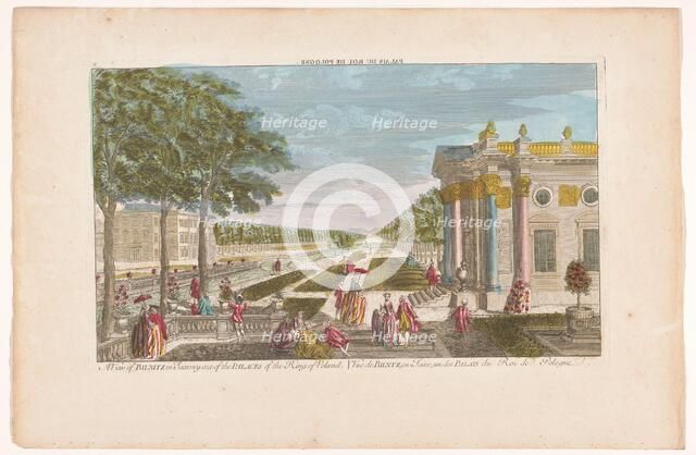 View of the Schloss Pillnitz, 1752-1799. Creator: Anon.