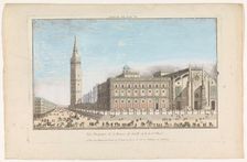 View of the Sevilla Cathedral, 1735-1805. Creator: Unknown