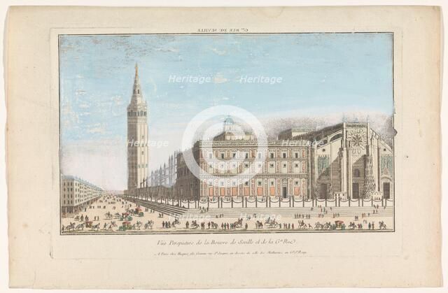 View of the Sevilla Cathedral, 1735-1805. Creator: Unknown.