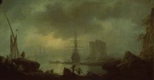 View of the Sea. Mist. Artist: Vernet, Claude Joseph (1714-1789)