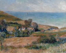 View of the Seacoast near Wargemont in Normandy, 1880. Creator: Pierre-Auguste Renoir