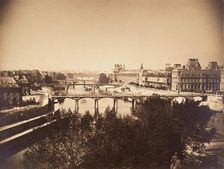 [View of the Seine, Paris], 1857. Creator: Gustave Le Gray