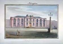 View of the Sessions House on Newington Causeway, Southwark, London, c1825. Artist: Anon