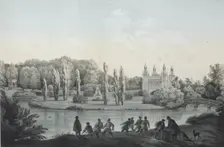 View of the Shablykino Estate, 1840