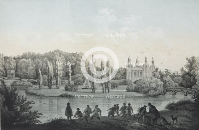 View of the Shablykino Estate, 1840.