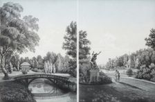 View of the Shablykino Estate, 1856