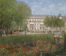 View of the Spa hotel in Baden-Baden, 1911. Creator: Koch, Otto Albert (1866-1921)