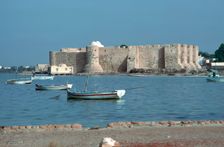 View of the Spanish fort Borj el Kebir, 13th century