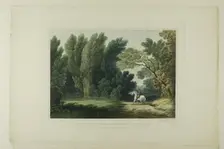 View of the Spot Where General Ross Fell, Near Baltimore, plate six of the first number..., 1819/21. Creator: John Hill