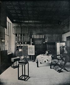 View of the Studio, at 25 Cadogan Gardens c1899