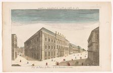 View of the Stadtpalais Liechtenstein in Vienna, 1700-1799. Creator: Anon
