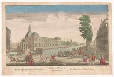 View of the Stock Exchange in Rotterdam, 1745-1775. Creator: Jean-Francois Daumont