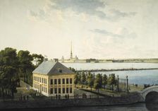View of the Summer Palace of Peter I, 1809. Artist: Martynov, Andrei Yefimovich (1768-1826)