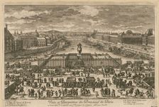 View of the Pont Neuf in Paris, Second Half of the 17th cen.. Creator: Pérelle, Adam (1638-1695)