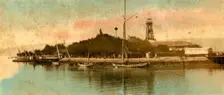 View of the Port Tewfiek c1918-c1939. Creator: Unknown