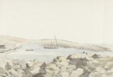 View of the port from via Luogovivo, 1778. Creator: Louis Ducros