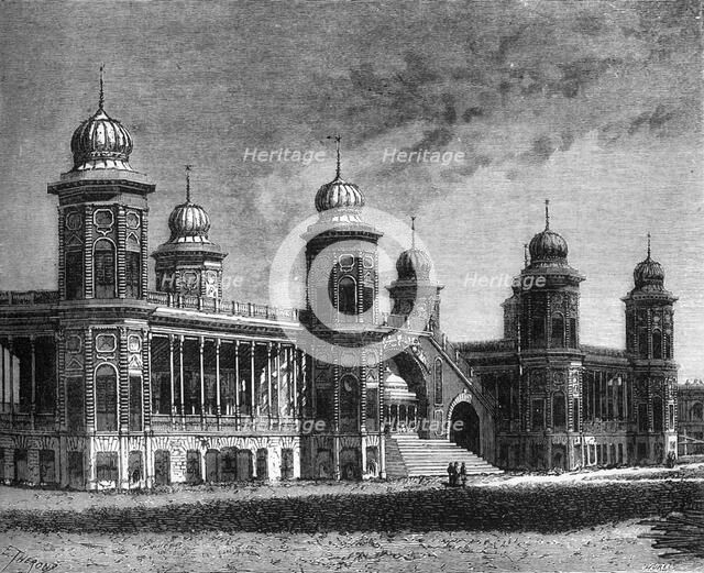 'View of the Pavilion of Lanka in the Kaiserbagh, Lucknow', c1891. Creator: James Grant.