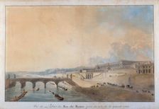 View of the Palace of the King of Rome as Seen from garden side, 1813