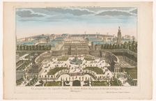 View of the palace of the Margrave of Bayreuth at Erlang, 1700-1799. Creator: Unknown