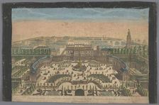 View of the palace of the Margrave of Bayreuth at Erlang, 1700-1799. Creator: Unknown