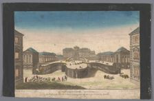 View of the Palais Schwarzenberg in the vicinity of the city of Vienna, 1700-1799. Creator: Anon