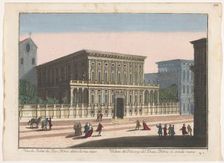 View of the Palazzo Doria-Tursi in Genoa, 1700-1799. Creator: Unknown