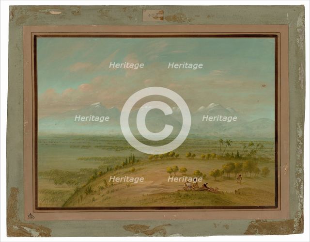 View of the Pampa del Sacramento, 1854/1869. Creator: George Catlin.