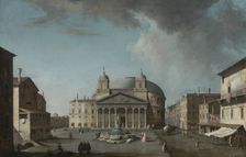 View of the Pantheon in Rome