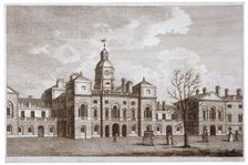 View of the parade at Horse Guards, Westminster, London, c1800. Artist: S Sparrow