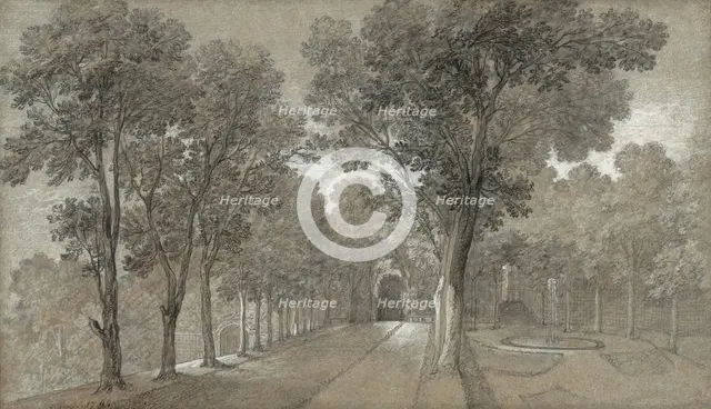 View of the Park at Arcueil, 1744. Creator: Jean-Baptiste Oudry.