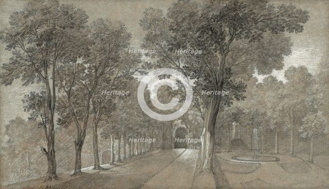 View of the Park at Arcueil, 1744. Creator: Jean-Baptiste Oudry.
