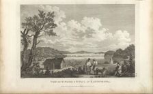 View of the Petropavlovsk Harbor, 1780s. Creator: La Perouse, Jean-Francois de Galaup, comte de (1741-1788)