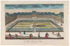 View of the Place Royale in Paris, 1745-1775. Creator: Anon