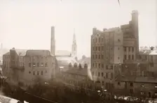 View of the Rowntree Cocoa Works, Tanner’s Moat, York, Yorkshire, 1891