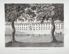 View of the Royal Horse Guards Barracks, Knightsbridge, Westminster, London, c1796. Artist: Anon