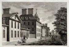 View of the Royal Hospital, Chelsea, London, 1775. Artist: Peter Mazell