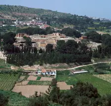View of the Royal Minoan palace of Knossos, c.1700-1300 BC